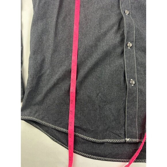 KUHL Bundle Lot of 2 Button Down Long Sleeve Shirt Mens M Charcoal Gray Nylon Ou - Picture 8 of 15